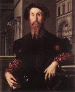 BRONZINO, Agnolo Portrait of Bartolomeo Panciatichi g oil painting reproduction